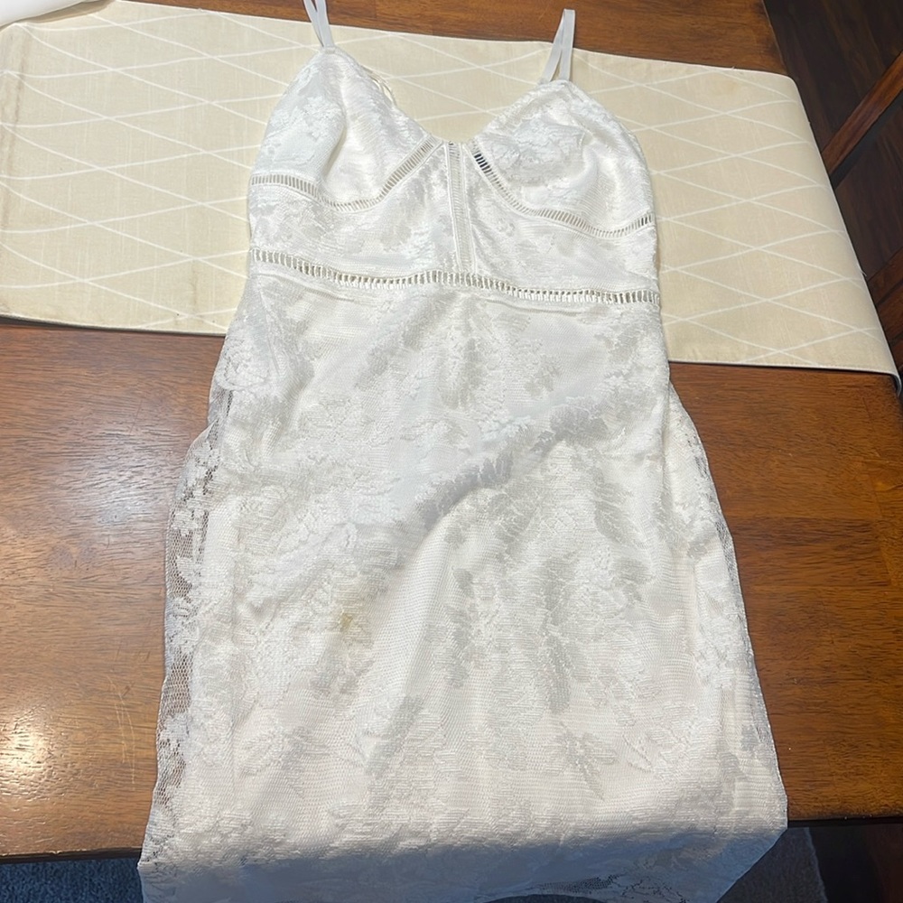 White dress